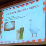 ekran z prezentacją multimedialną