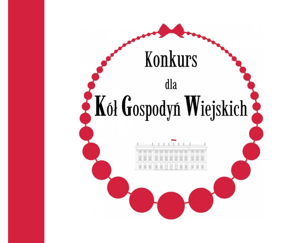 grafika konkursu - tytuł wpisany w koło utworzone z korali